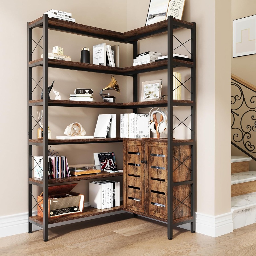 Bookshelf - Угловая книжная полка с 6 ярусами