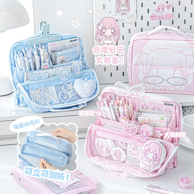 RosyPosy Милый аниме-пенал с б – обзор и цена Desk Organizer